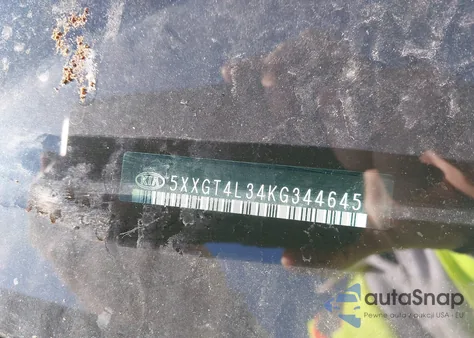 2019 Kia Optima Lx из США, поврежденный, VIN 5XXGT4L34KG344645